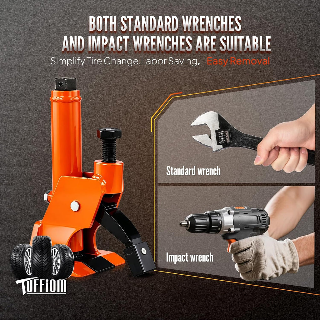 Manual Tire Bead Breaker with Rubber Pad Protector,38''-42'' Tires Changer, Easy-Operated Tire Repair Tool for