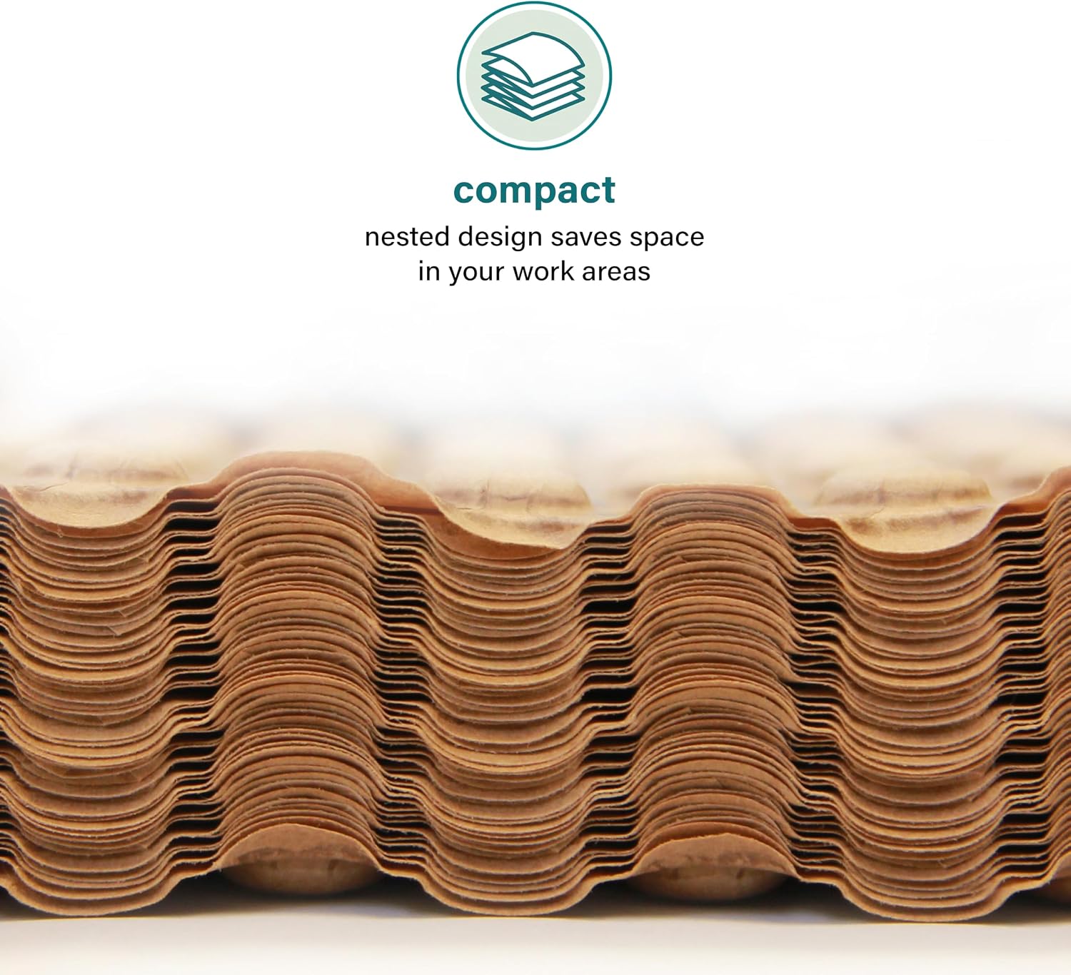 Paper Bubble Wrap Sheets for Packing, Moving, & Shipping - 12" x 24" x 500' - Eco-Friendly Kraft Bubble Paper