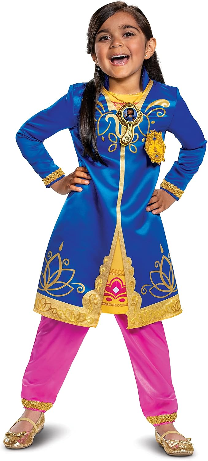 Mira Royal Detective Costume for Kids, Disney Jr Inspired Children's Character Outfit, Deluxe Toddler Size Medium