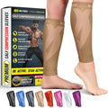Calf Compression Sleeve for Men & Women Footless Compression Socks Support Runners Leg Sleeve Shin Splints Pain Relief