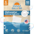Eco-Friendly Dishwasher Detergent Sheets - Natural Dishwashing Detergent - Plant Based Dishwasher Soap Sheets