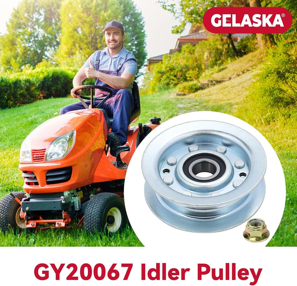 GELASKA GY20067 GY22172 Idler Pulley for John Deere 42" 48" D140 L130 LA145
