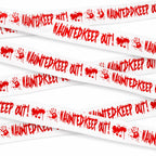 4Pk 3" x118ft Halloween Caution Tape for Haunted House Decor