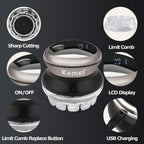 Hair Clipper for Men Automatic Circular Hair Trimmer Self-Haircut Kit