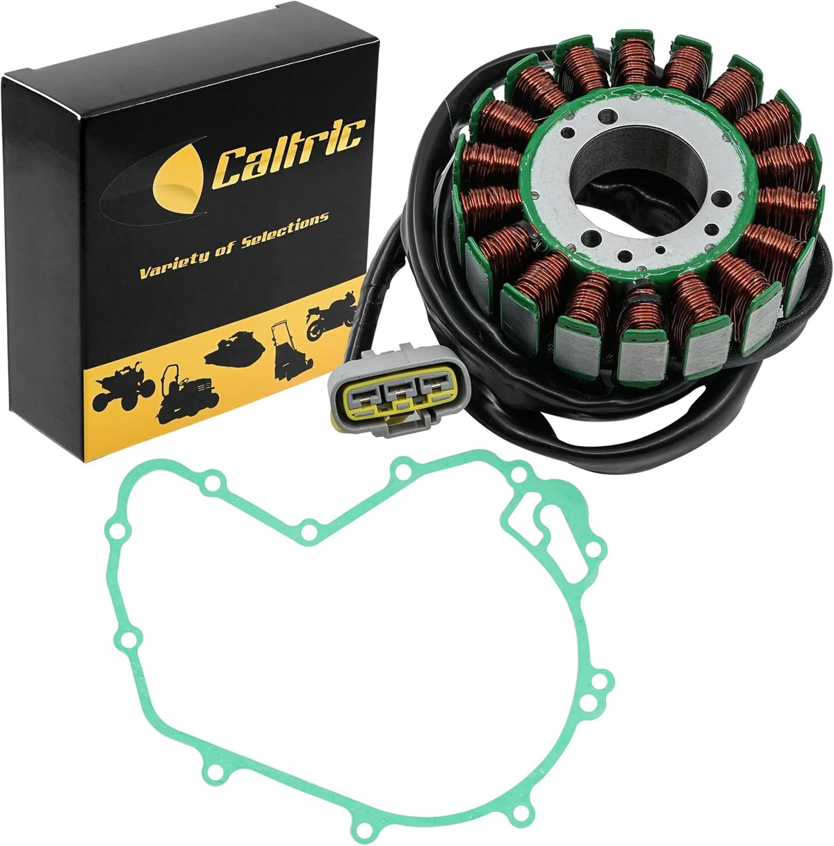 Caltric Stator and Gasket Compatible With Can-Am Outlander 500 Efi 2010-2015