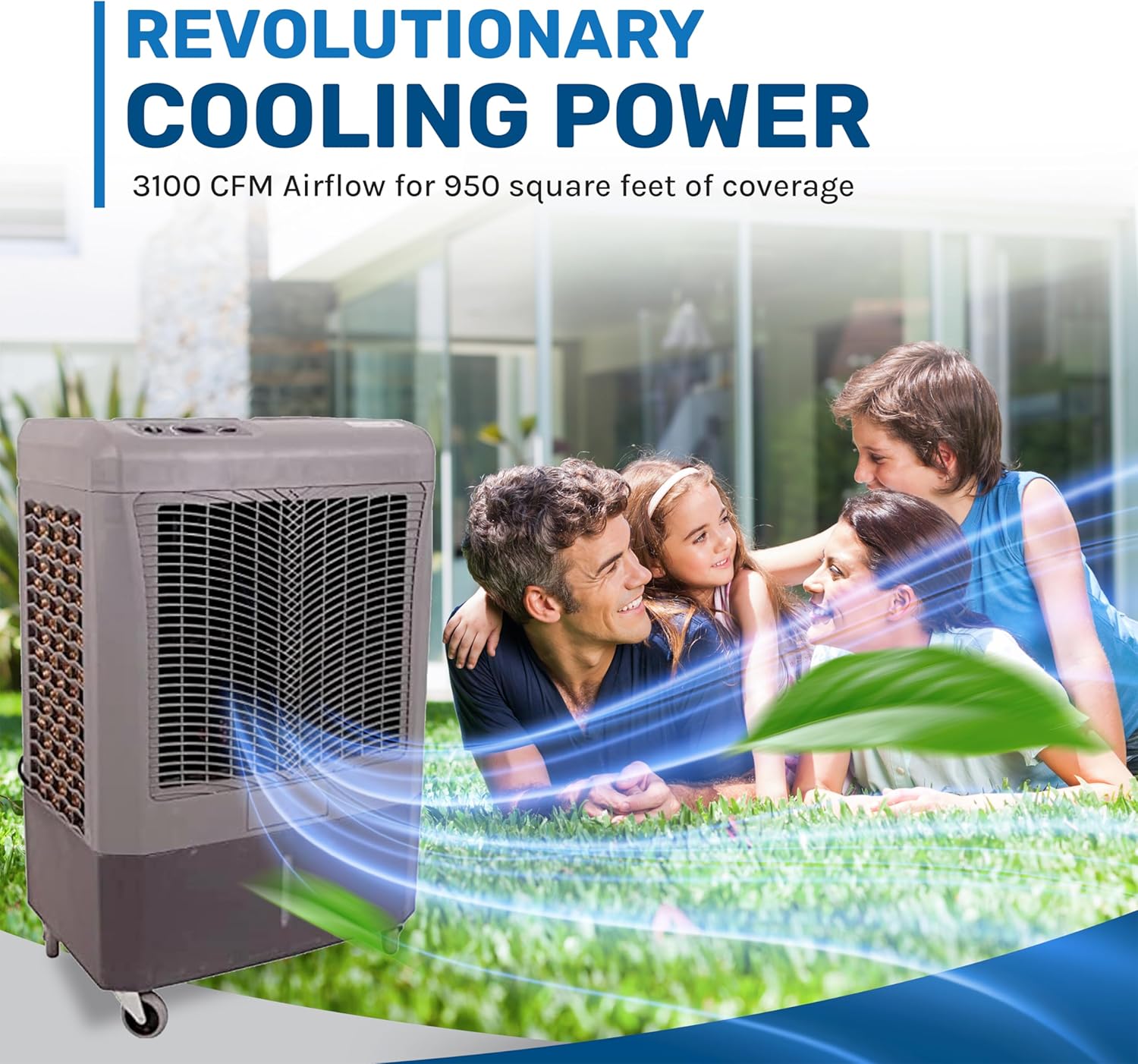 MC37M 3100CFM Evaporative Cooler