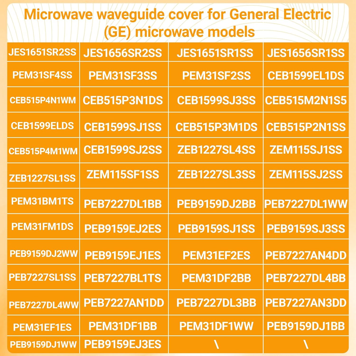 WB39X10034 262100100006 Microwave Waveguide Cover (2-Pack) for GE Microwave | 3-7/8" x 4-1/4" Mica Plate
