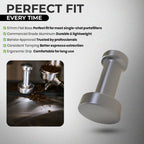 Rattleware 57mm Aluminum Espresso Tamper for Barista Coffee Tamping Tool