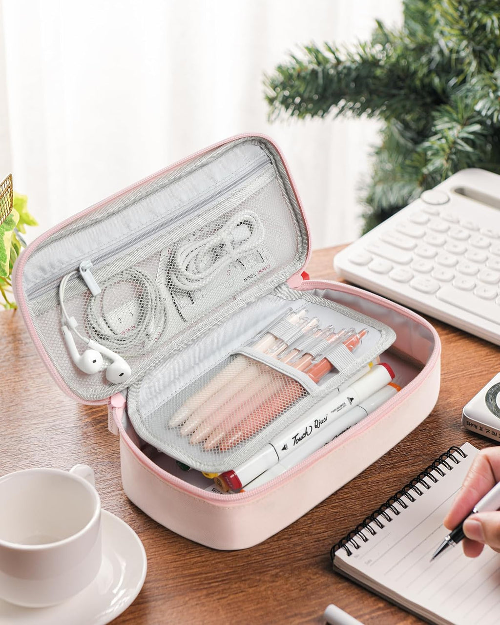 Pencil Case Big Capacity Pencil Pouch Bag Box for Girls Boys Gift | Durable Zipper With Handle, Aesthetic Pen Case