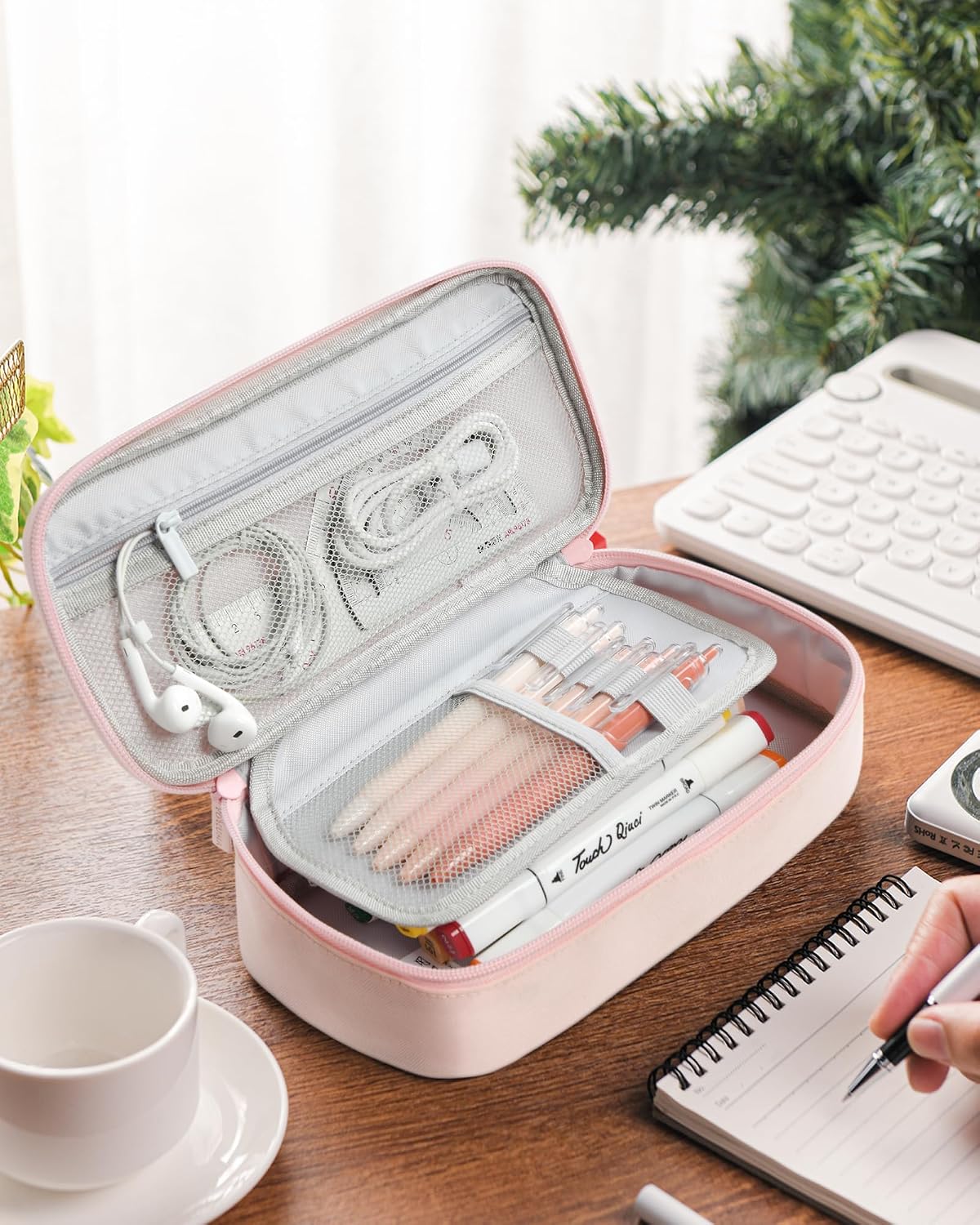Pencil Case Big Capacity Pencil Pouch Bag Box for Girls Boys Gift | Durable Zipper With Handle, Aesthetic Pen Case