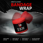 Boxing Hand Wraps Inner Gloves - 180 Inch Elasticated Thumb Loop Bandages - Kickboxing MMA Muay Thai Kickboxing