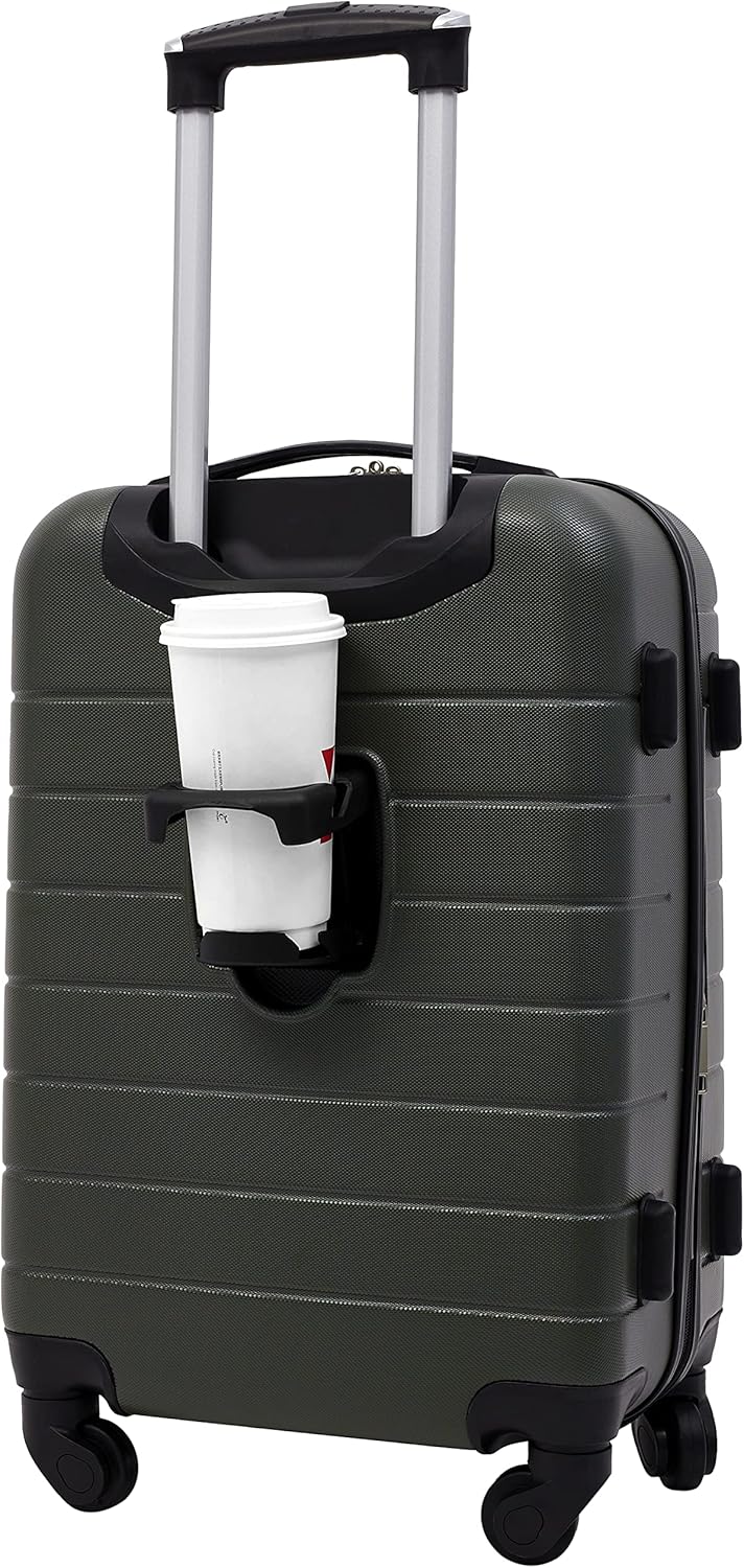 Smart Spinner Hardside Luggage, 2 Piece Set, Deep Depths