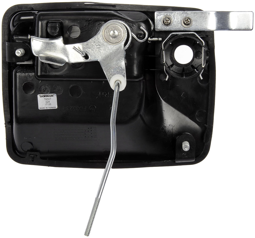 Dorman 79307 Front Passenger Side Exterior Door Handle Compatible with Select Ford Models, Textured Black (OE FIX)