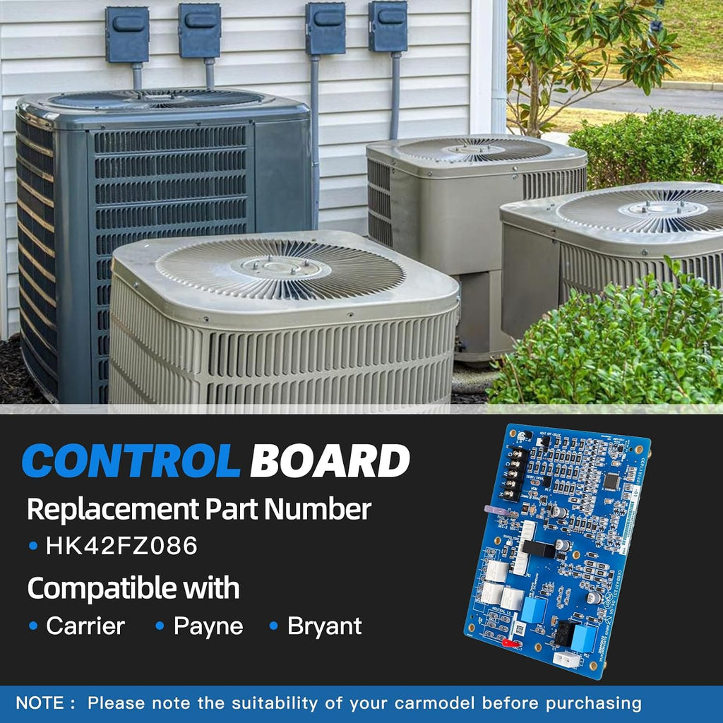 HK42FZ086 Control Board Compatible with Carrier Payne Bryant HVAC Furnace Control Board, Replacement CEBD431231-04-RA