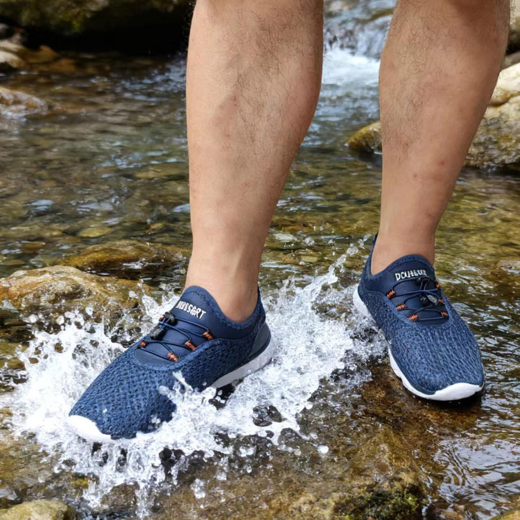 Men's Water Shoes Quick Dry for Beach Swim Pool Fishing | Adult Breathable Summer Walk Aqua Sandals for River