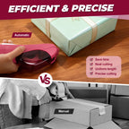 Automatic Tape Dispenser with Multiple Rolls of Tape, Red