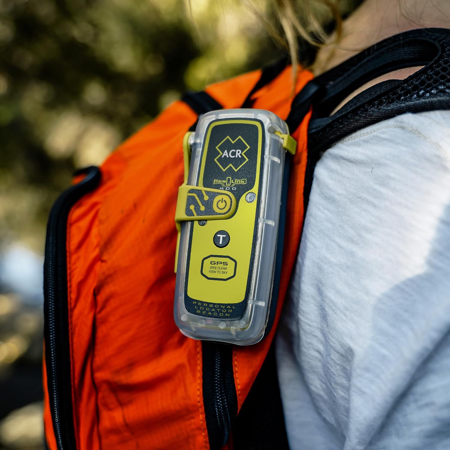 ResQLink 400 PLB - Satellite SOS GPS Personal Locator Beacon - 2921 | Global SOS Distress Beacon - Alerts Search &