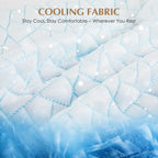 Memory Foam Pregnancy Pillow for Sleeping, Cooling Maternity Pillow