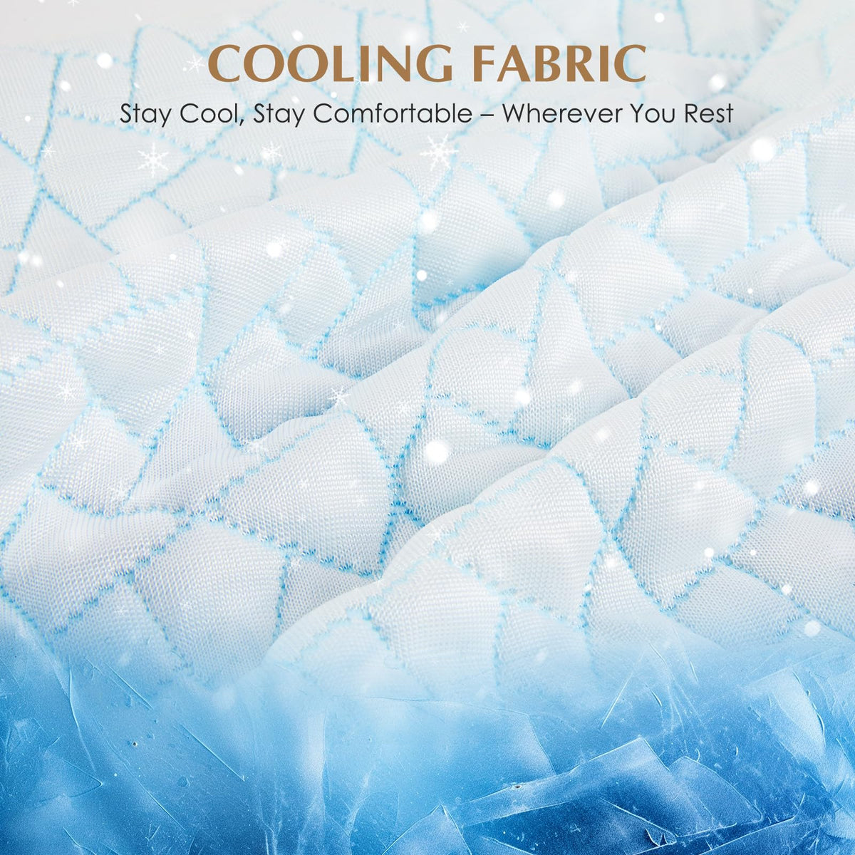 Memory Foam Pregnancy Pillow for Sleeping, Cooling Maternity Pillow