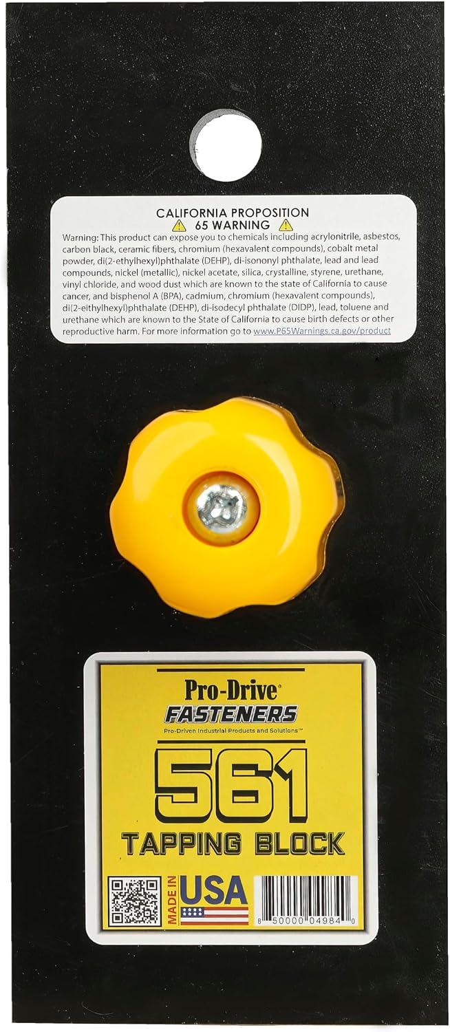 Pro-Drive - 561 Tapping Block for Laminate and Vinyl Flooring – LVT & LVP Installation Tool – Made in USA