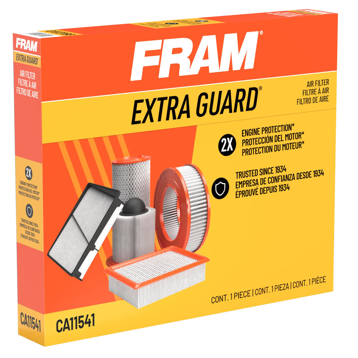 FRAM CA11541 Extra Guard Engine Air Filter