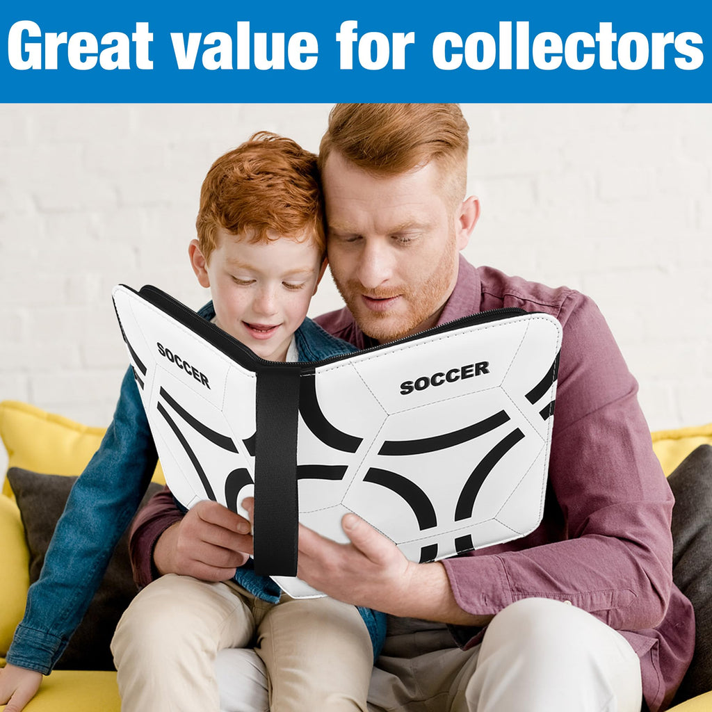 Soccer Trading Card Binder, 990 Pockets for Card Collectors