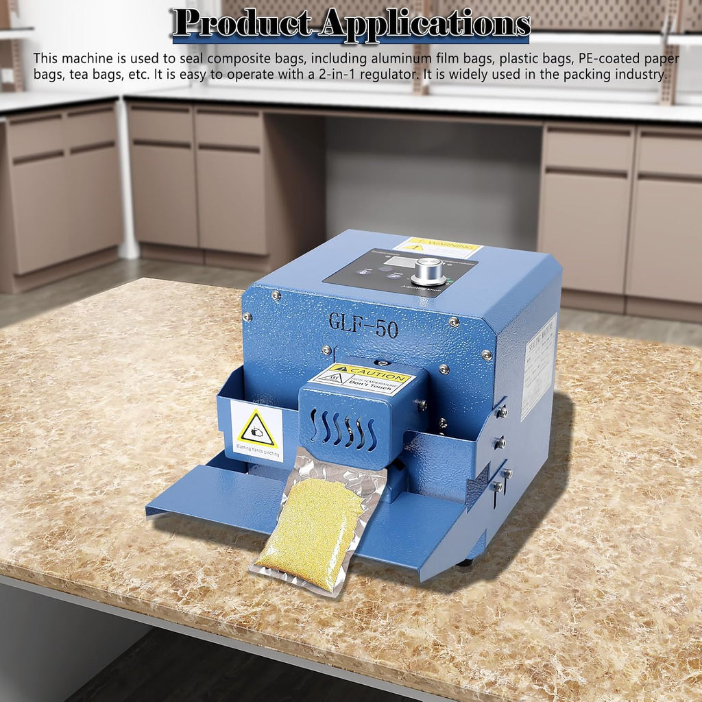 Heat Sealer Machine,Automatic Food Plastic Bag Heat Sealing Machine