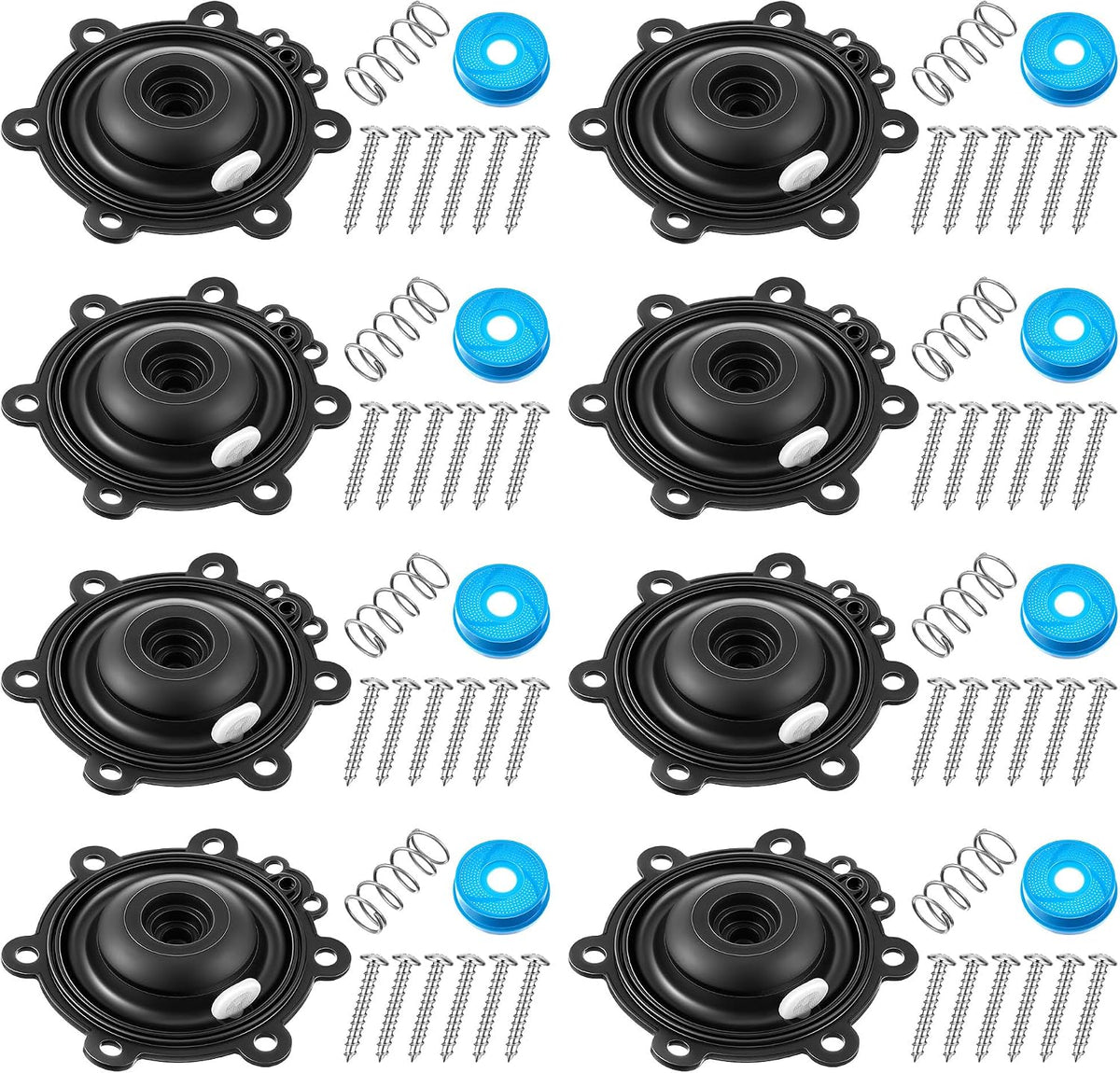 Diaphragm Repair Kit Compatible with Rain Bird DRKCP/CPF(8 Pack)