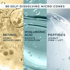 Retinol Correxion Forehead Wrinkle Patches, Hyaluronic Acid, 6 Patches