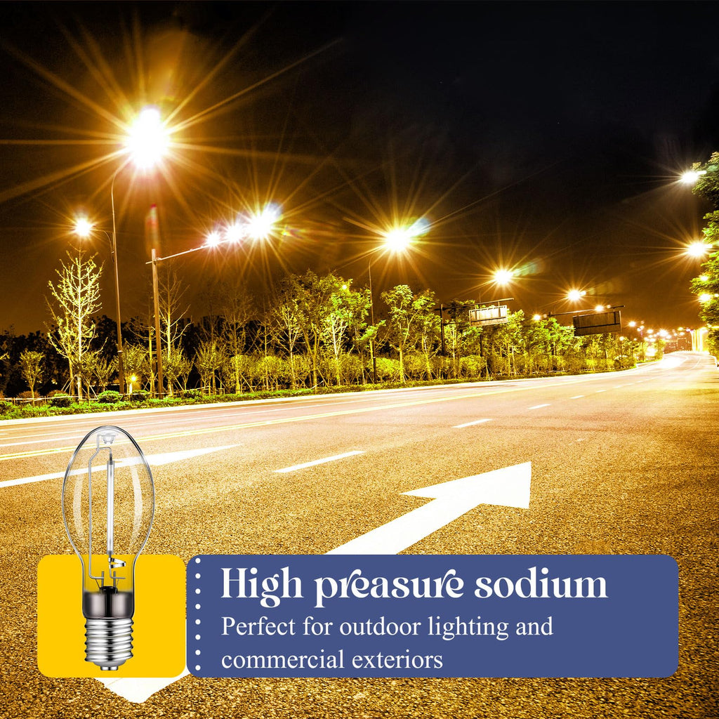 LU150/MOG 150 Watt High Pressure Sodium Light Bulb, Mogul Base E39