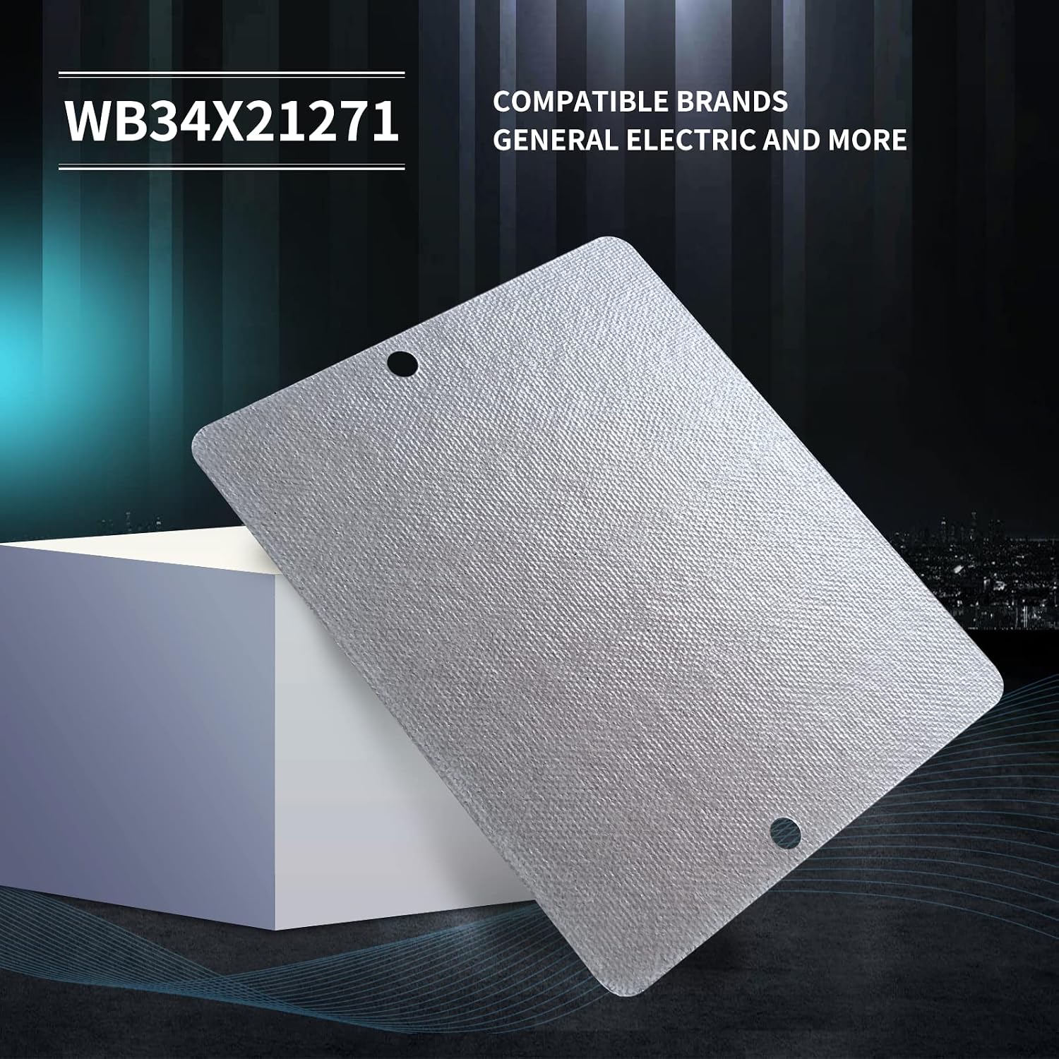 WB34X21271 Microwave Waveguide Cover Compatible with GE Hotpoint Kenmore | Mica Sheet Compatible with Microwave oven