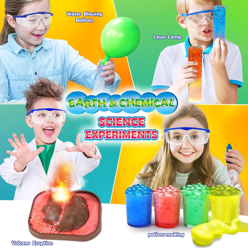 30+ Experiments Science Kits for Kids, S.T.E.M Educational Project Activities Toys Gifts for Boys Girls, Chemistry
