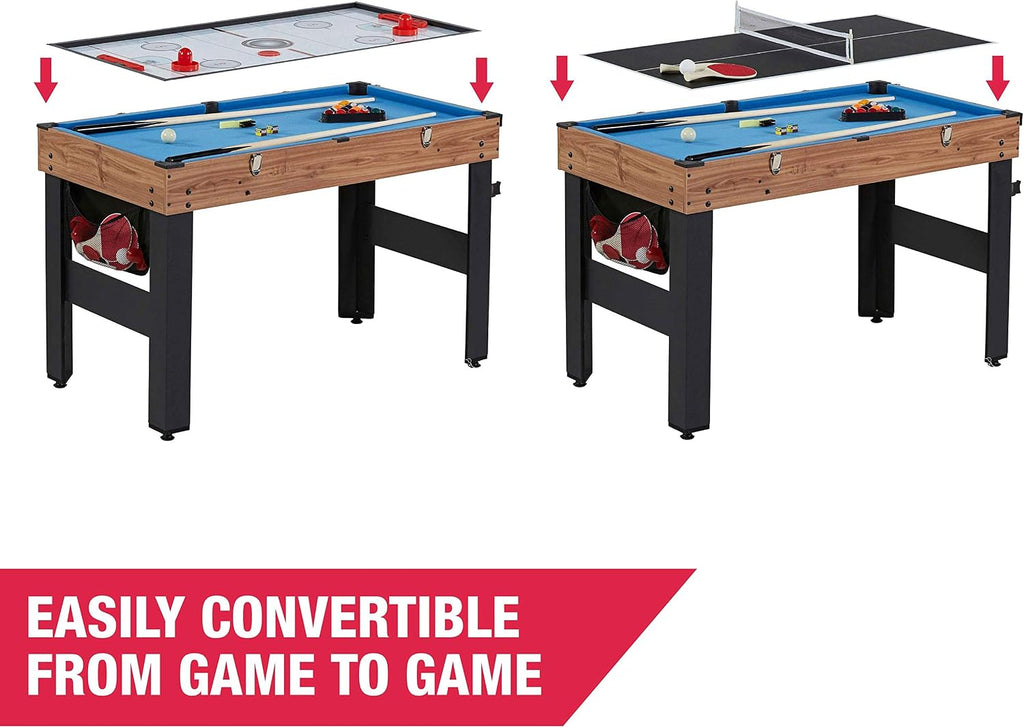 48 Inch 5-In-1 Combo Game Table, Multi
