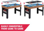 48 Inch 5-In-1 Combo Game Table, Multi