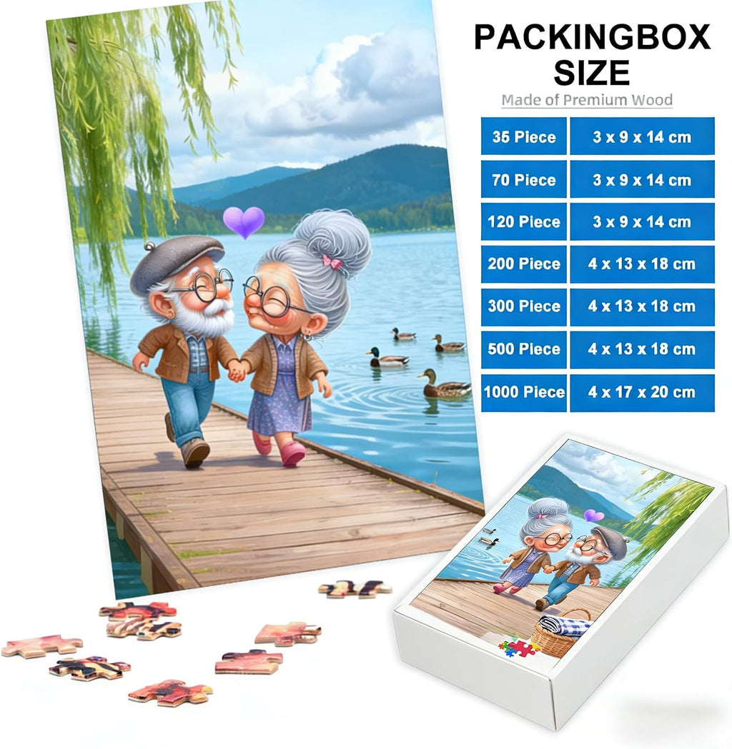 Christmas Puzzle - Educational Brain Booster for Kids & Adults, Enhance Spatial Awareness & Logical Thinking