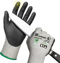 High Level Cut Resistant Work Gloves for High Risk Work, ANSI A7 Cutting Gloves with Reinforced Thumb, Used for