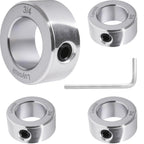 4pcs 3/4" bore Shaft Collar,Zinc Plated Set-Screw Shaft Collars