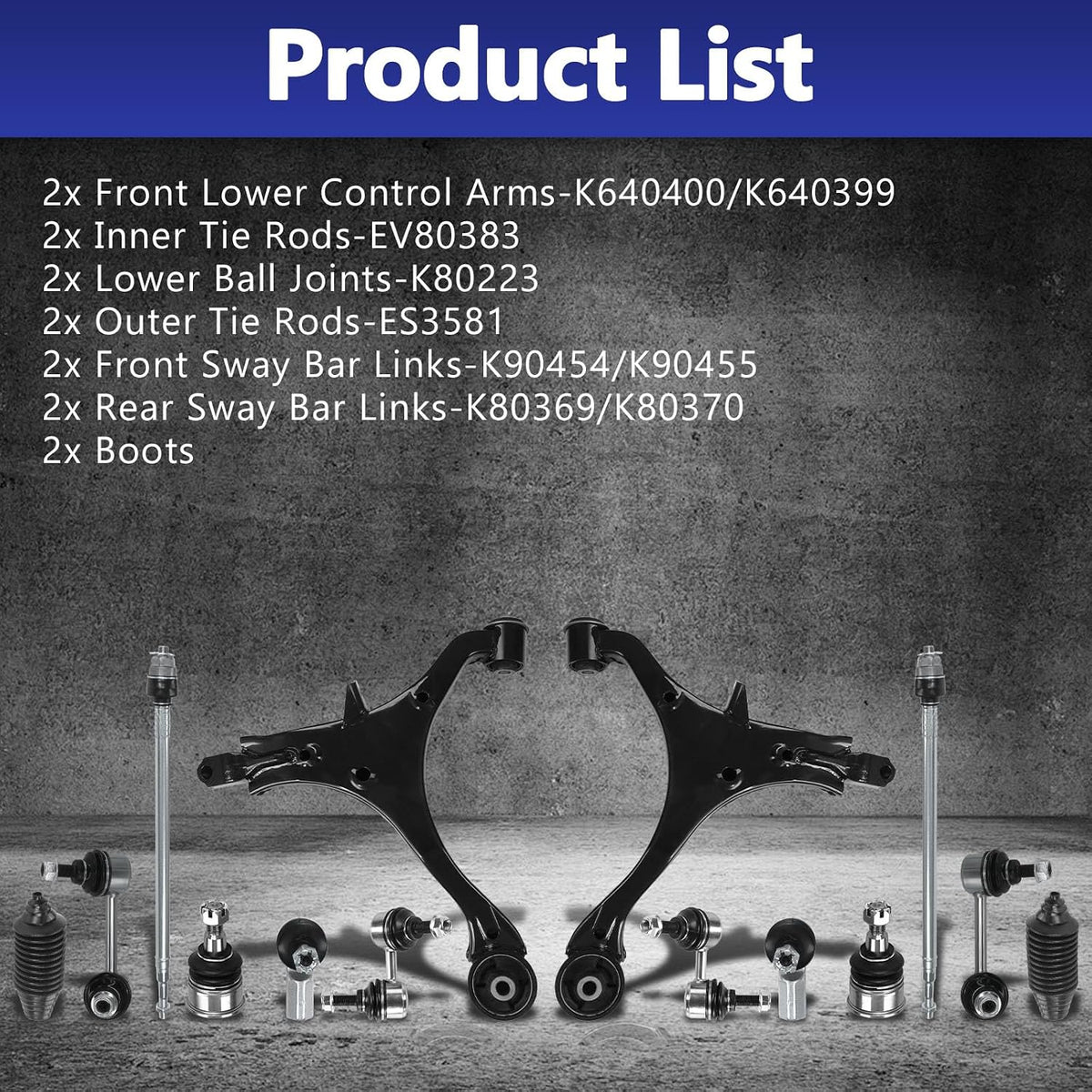 Control Arm Replacement For 2002-2006 Honda CR-V