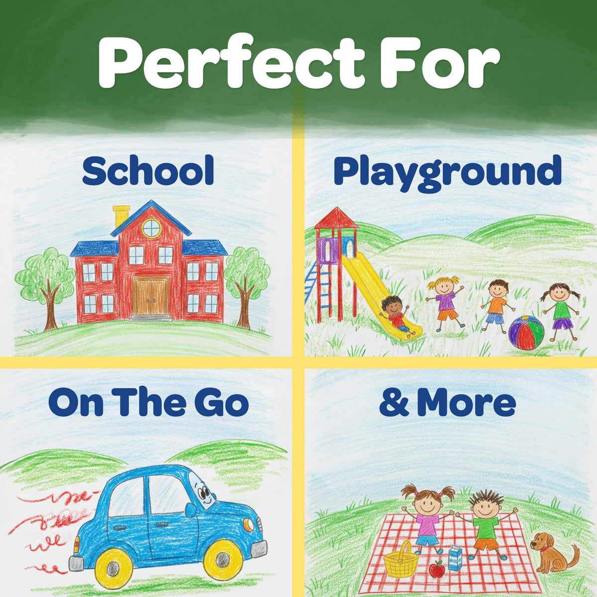 Crayola First Aid Kit, Everyday Essentials, 30 Pieces