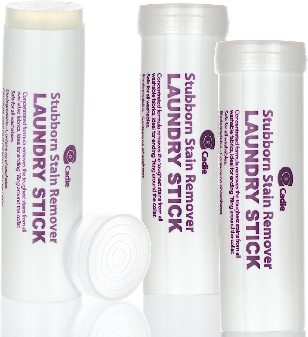 Laundry Stain Remover Stick – Pre-Wash Spot Cleaner for Clothes, Cotton, Wool & Synthetics – Removes Coffee, Wine