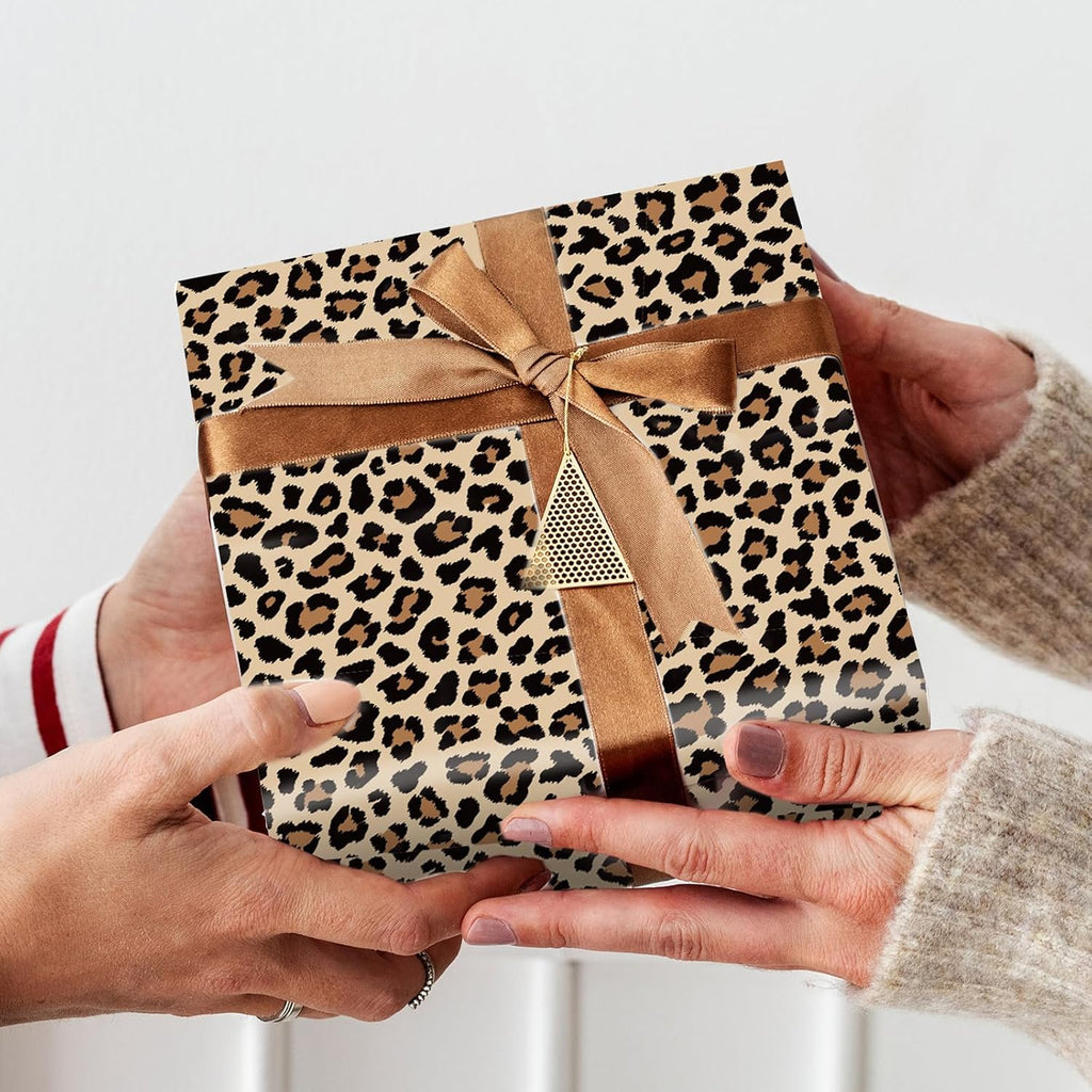 60 Sheets Leopard Print Tissue Paper Gift Wrapping Paper, 14 x 20 Inch