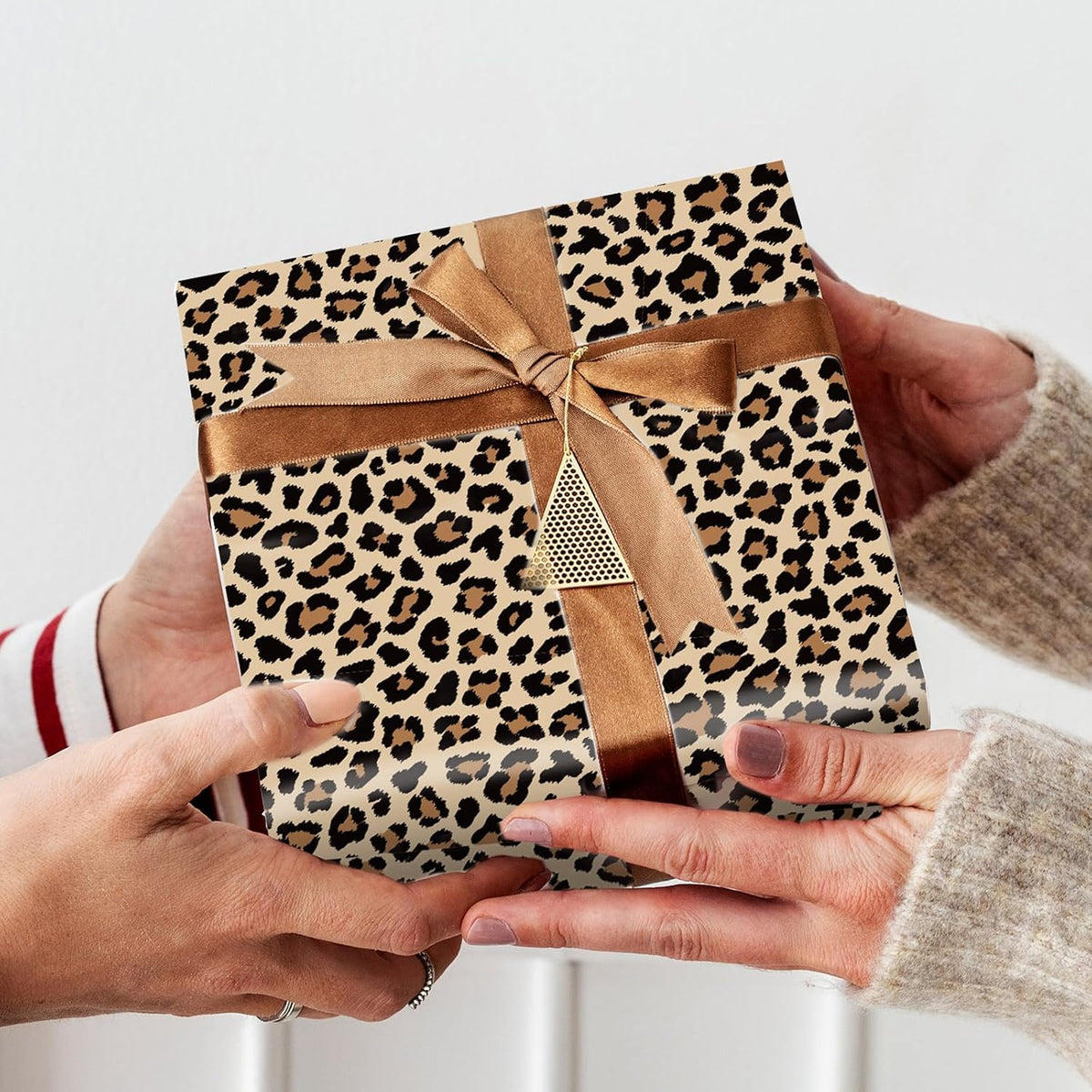 60 Sheets Leopard Print Tissue Paper Gift Wrapping Paper, 14 x 20 Inch