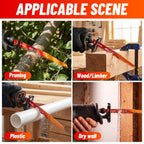 GRENPRO 5 TPI Wood Cutting Reciprocating Saw Blades, 9" Pruning Blades