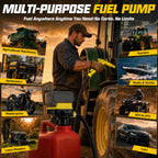 5GPM Battery Powered Fuel Transfer Pump with Hand Trigger Nozzle(Bare Tool)