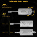 XUNKUANER DC24V Mini Reciprocating Cycle Linear Actuator Telescopic Motor