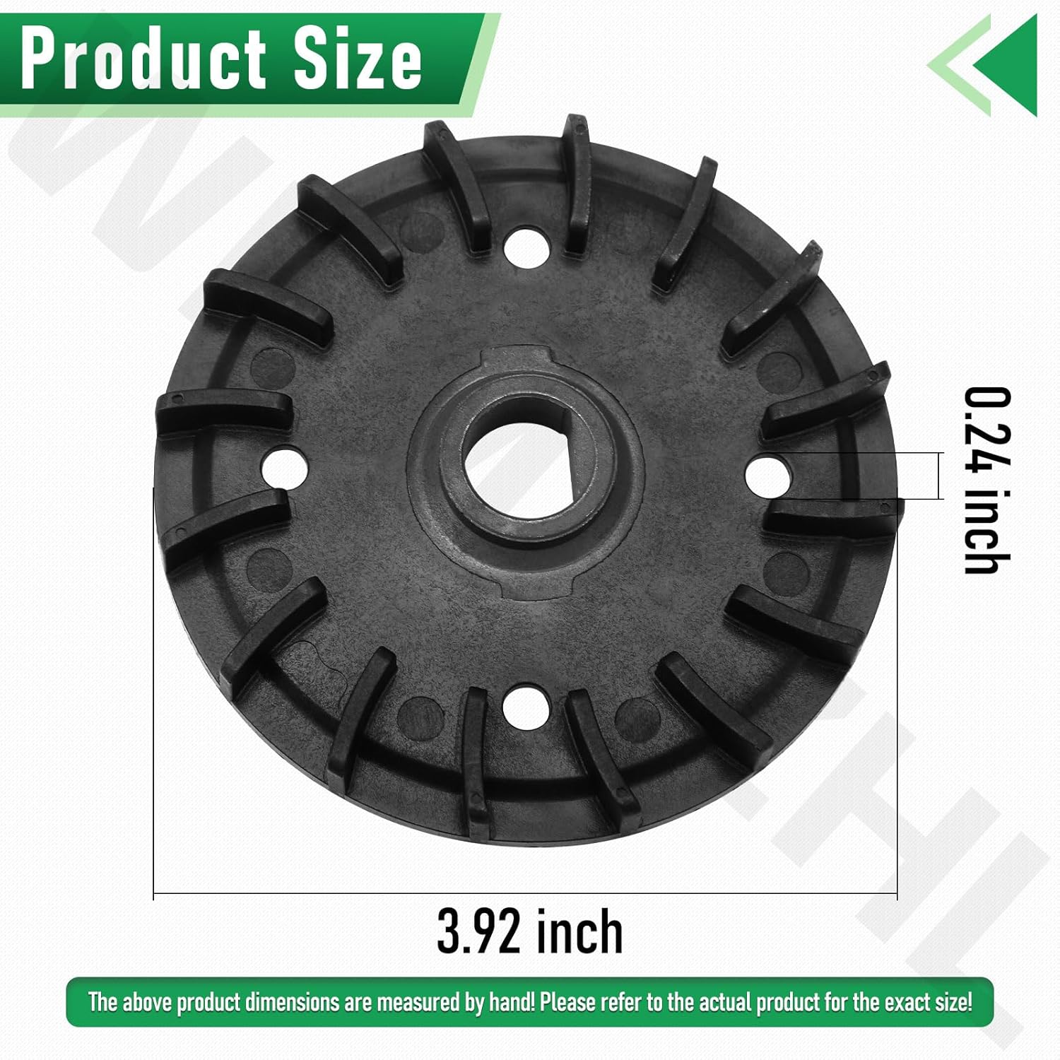 Lawn Mower Blade Part Kit Part/Fan, Bolts, Nuts and Washer Replacement Kit for Dual Blades Compatible with EGO Power+