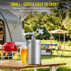 64oz Mini Keg Growler Portable Draft Beer Dispenser System