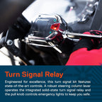 True MODS Smart Turn Signal Switch Steering Column Lever for UTV ATV