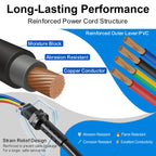 2 Pack 101610 Power Cord Parts Compatible with Proteam Backpack Vacuum