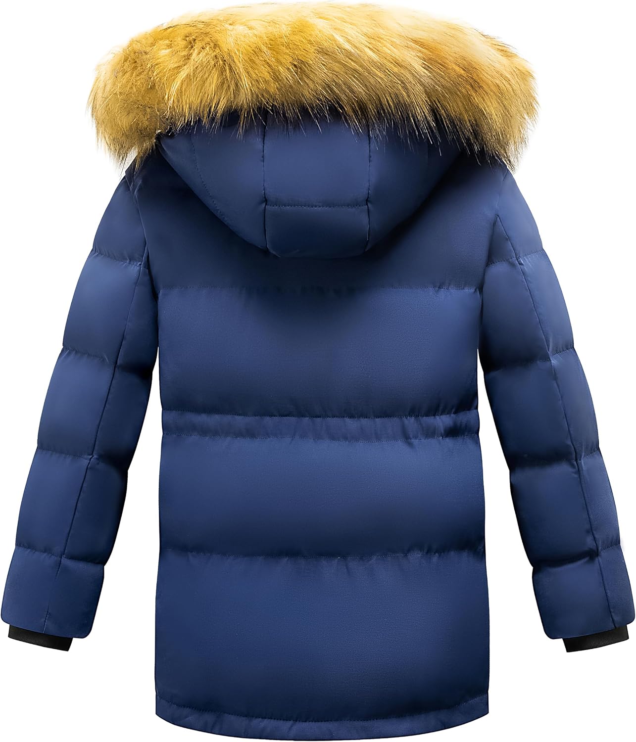 Boy's Winter Coat Waterproof Fleece Lined Parka Jackets Kids Hooded Puffer Outerwear
